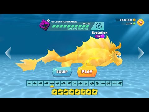 SHARKNAROK NEW LIVE EVENT APRIL 2023 (THE EYE OF THE SHARK) - Hungry Shark Evolution