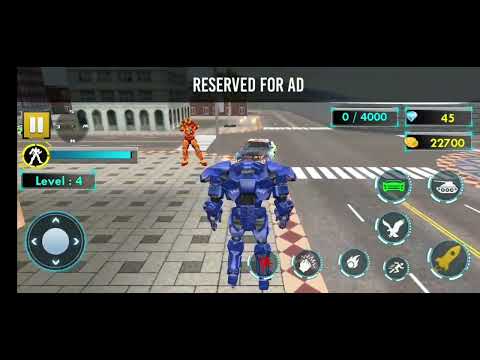 Police Tank Robot Transform Games - Android Gameplay