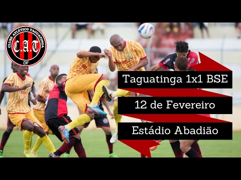 Candangão 2017 - 2ª Rodada - Taguatinga 1x1 Brasiliense (Melhores Momentos e Bastidores)