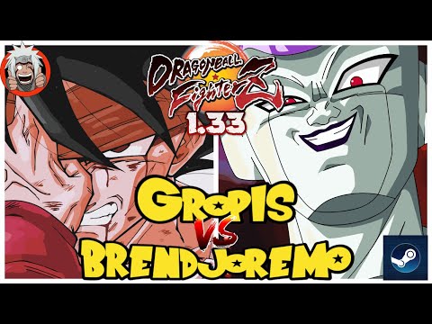 DBFZ Gropis vs Brendjoremo  (SuperBaby2, Zamasu, Frieza) vs (Bardock, Jiren, GokuSSJ)
