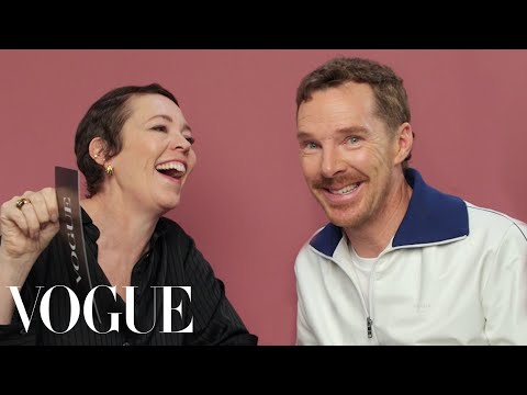 Olivia Colman & Benedict Cumberbatch Ask Rapid-Fire Questions | Off the Cuff | Vogue