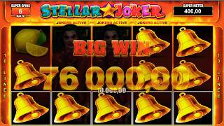 🎰 BIG WIN on Stellar JOKER Slot! CRAZY WIN in Action