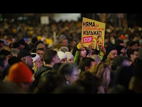 Video Thumbnail: Thousands in Sofia protest for fair elections and government resignation