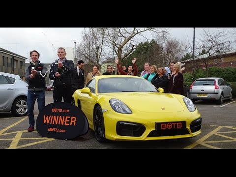 Winner! Week 4 2016 - Porsche Cayman S!