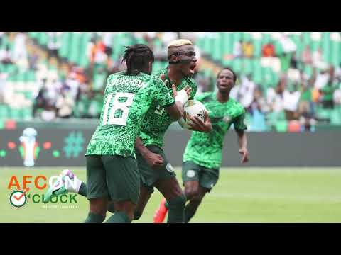 Highlight Nigeria 1-1 Equatorial Guinea