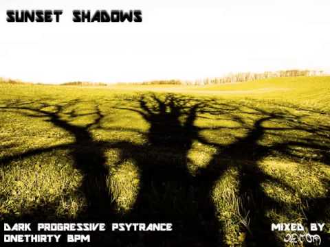 Dark Progressive Psytrance - Sunset Shadows - Mixed by Jeron - Dark Progressive Psytrance