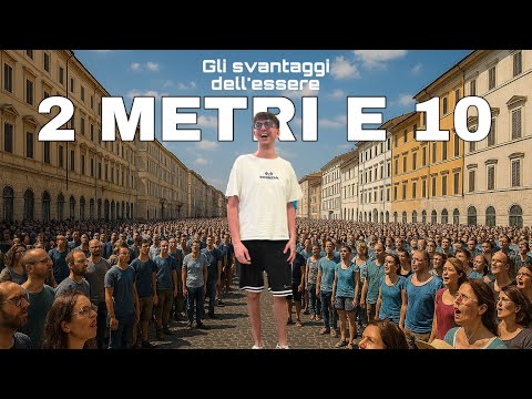 GLI SVANTAGGI DELL’ESSERE ALTO 2,10 METRI