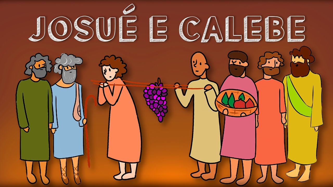 História Bíblica Para Crianças: JOSUÉ E CALEBE | O Grande Livro