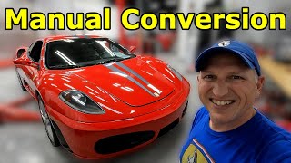 What Does it Take to Make a Ferrari F430 Manual Conversion?