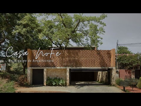 Local Materials, Global Impact: NoFe House's Sustainable Design.