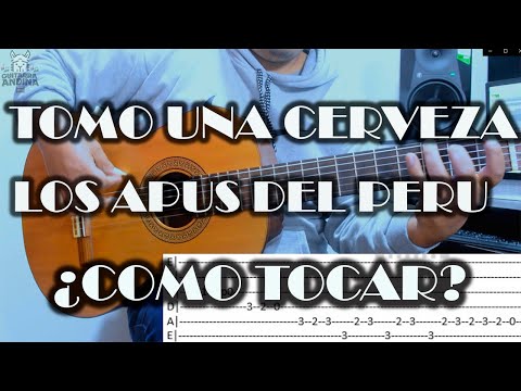 TOMO UNA CERVEZA  - GUITARRA TUTORIAL + TABLATURA