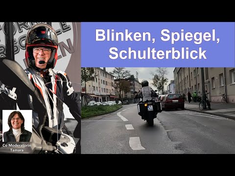 Blinken, Spiegel, Schulterblick