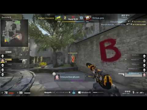 Virtus.Pro vs. Na’Vi (ESL One New-York) - Snax pistol