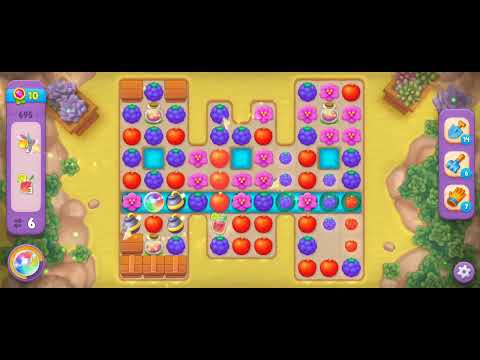 Gardenscapes Level 695