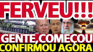 TURQUIA AT4CANDO AGORA, RESPOSTA DE ISRAEL AO IRÃ, MACRON CAI PRA CIMA DE ISRAEL E BUNKER INVADIDO