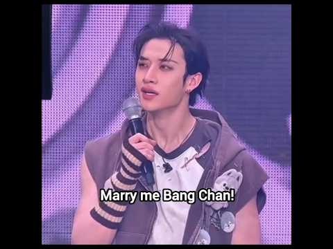 BANGCHAN MARRY ME!🤭🤣 (it's remind me of YOONGI MARRY ME!)