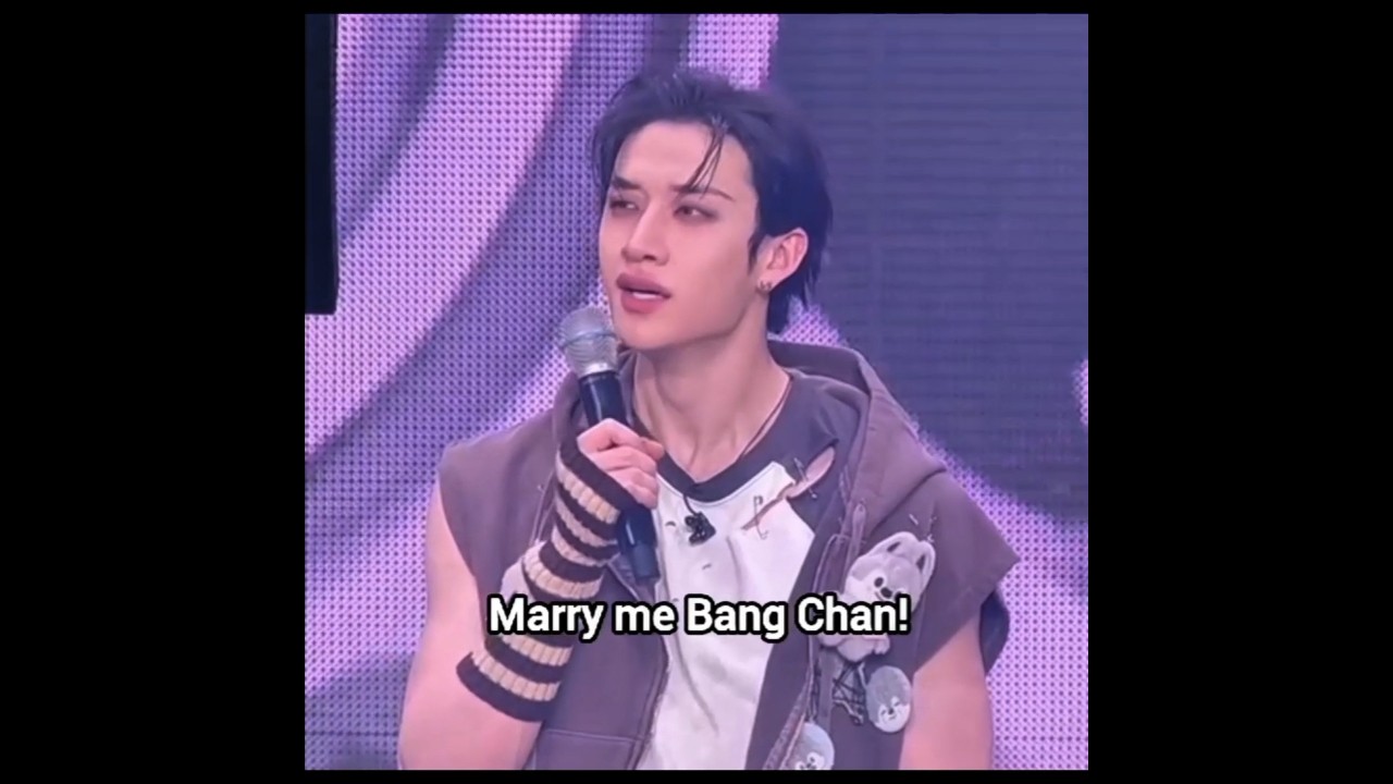 BANGCHAN MARRY ME!🤭🤣 (it's remind me of YOONGI MARRY ME!)
