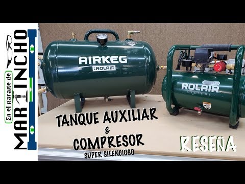 Tanque Auxiliar & Compresor SILENCIOSO