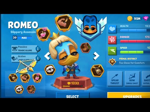 Lvl 20 Romeo is STACKED!! ???? || Zooba Gameplay - Rayman