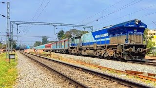 Download lagu udaipur - mysore palacequeen humsafar express departing tumkur⚡with bgkt wdp4b #40001🔥 mp3