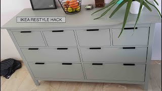 COOL IKEA HACK | RESTYLE YOUR DRESSOR UNDER USD 60