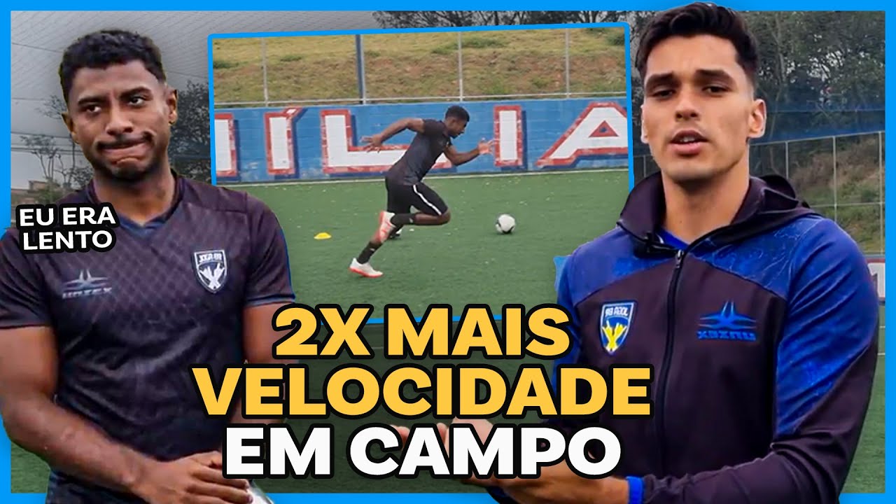 TREINO DE SPRINTS PARA JOGADOR DE FUTEBOL