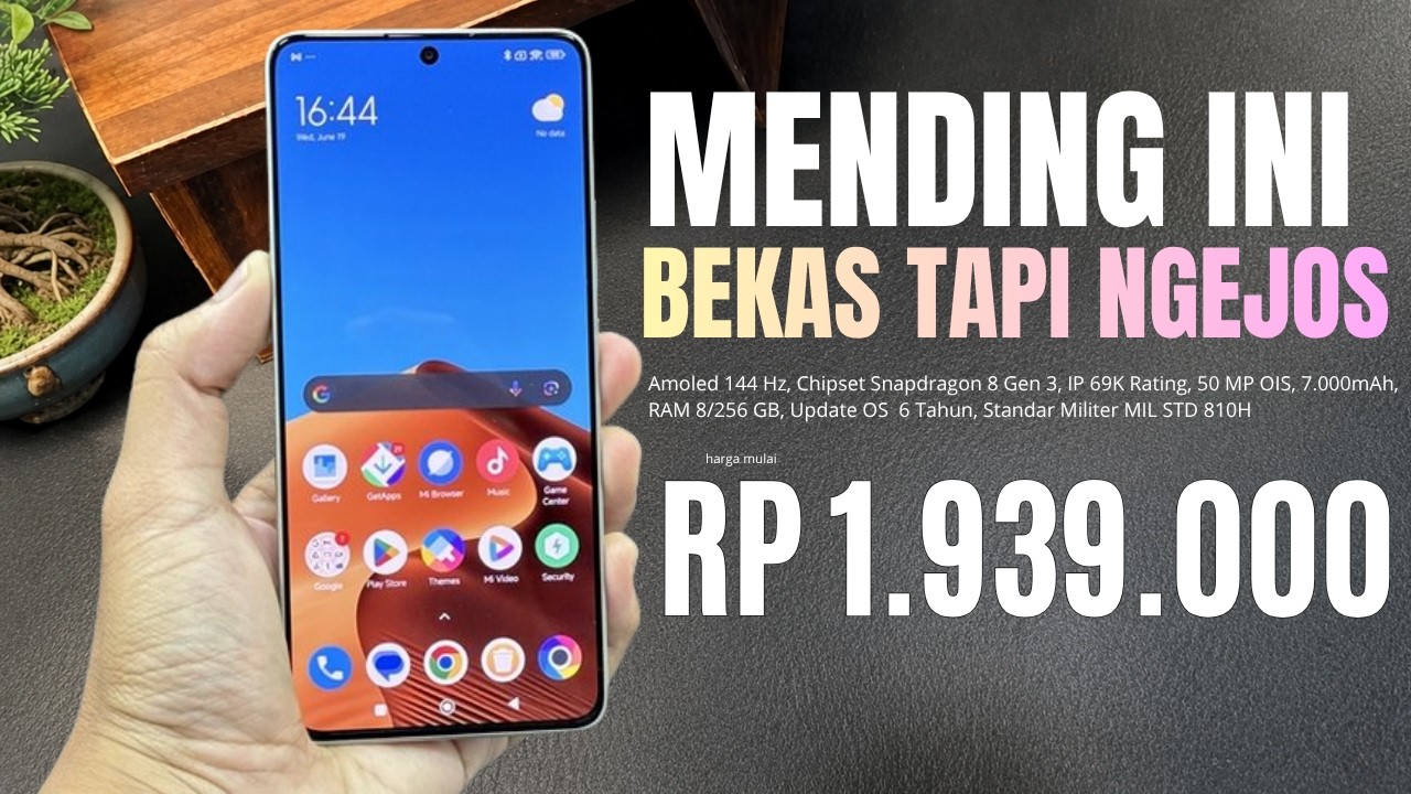 BISA JADI SOLUSI‼️RAM 12/512 GB, 7000MAH - HP SECOND MURAH BERKUALITAS DI 2026