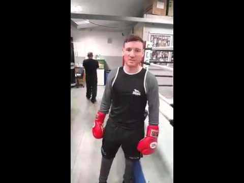 Gerard Healy , 1 minute punchbag challenge