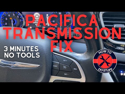 How to Reset Chrysler Pacifica Transmission TCM - improve harsh shifts - 3 minutes - No Tools