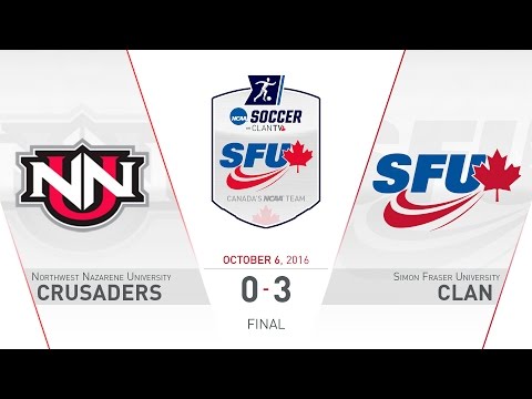SFU Clan Women's Soccer: SFU vs. NNU - October 6, 2016