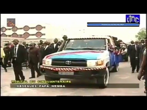 VIDÉO COMPLÈTE YA MATANGA YA PAPA WEMBA (MORGUE NA PALAIS DU PEUPLE)