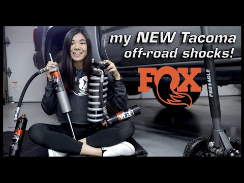 Installing new FOX Performance Elite 2.5 Shocks on My Toyota Tacoma! 🦊 | Overview + Install #ridefox