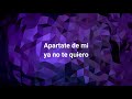 No Me Conviene - La India Letra (ft. Tito Nieves)