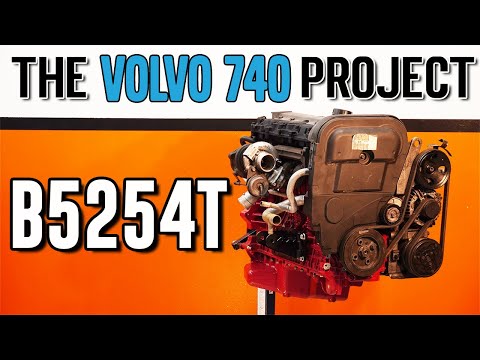 THE VOLVO 740 PROJECT CAR || PART 6 || PREASSEMBLY OF THE B5254T ENGINE