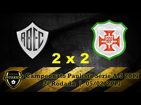 RIO BRANCO 2 X 2 PORTUGUESA SANTISTA - CAMPEONATO PAULISTA SÉRIE A3 2017 - 2ª RODADA