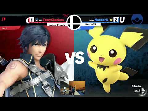 Obilan 2022 Losers Final - EVL | TonyClackos (Chrom) Vs. Oplon | NaetorU (Pichu)