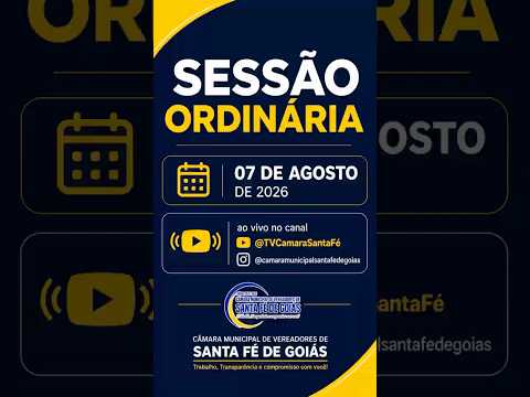 Sessão Ordinária 07/08/2026