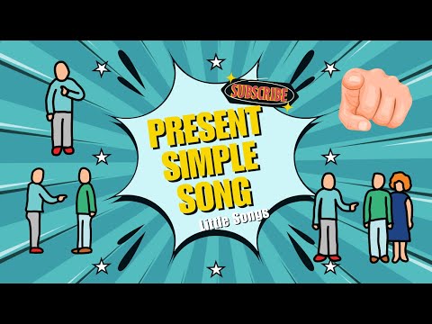 Present Simple Song | I play, You play, He playS, She playS