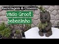 DIY - Como Fazer vaso Groot bebezinho DIY - Como Fazer vaso Groot bebezinho