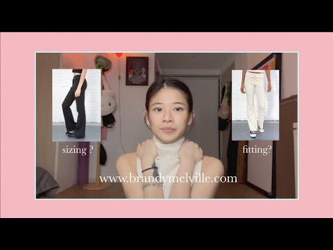 the brandy melville Hilary Yoga Pants / try-on + a very honest review