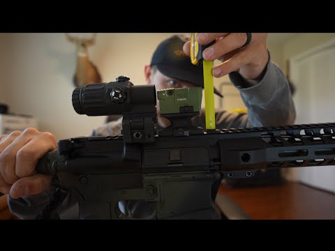 Eotech G33 Magnifier spacers Explained