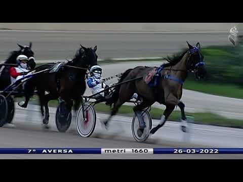 Aversa trotto 26 Marzo 2022 - 7° Corsa