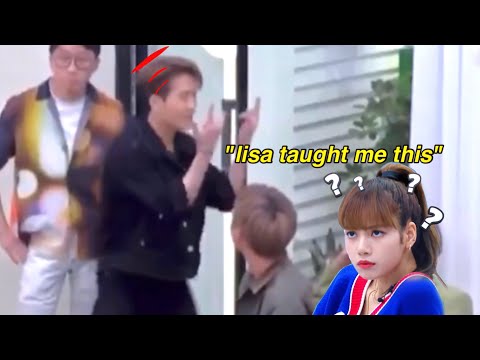 lisa and jackson being besties for 2 mns straight