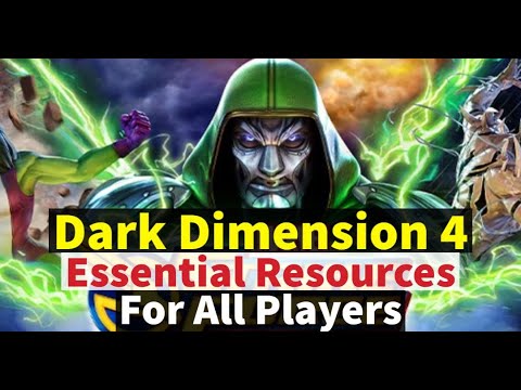Dark Dimension 4 Preparation - Resource Advice to All Players! | Marvel Strike Force - Free to Play