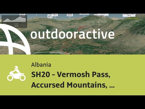 SH20 - Vermosh Pass, Accursed Mountains, Albania by motorbike on 23 June 2022 at 08:48
