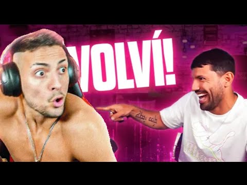 Coscu charlando de todo con el Kun Agüero