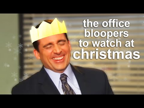 The Office bloopers that'll save christmas | The Office US ALL BLOOPERS! | Comedy Bites