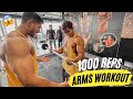 1000 REPS ARMS CHALLENGE || OBAID KHAN @MuscleBlaze