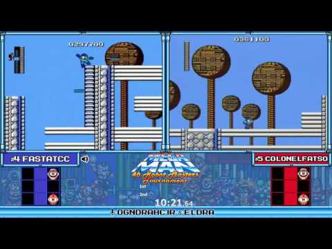 Fastatcc vs ColonelFatso. Mega Man 46 Robot Masters Tournament 2016 Quarterfinals