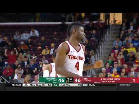 Men's Basketball: USC 72, Oregon 70 - Highlights 2/15/18